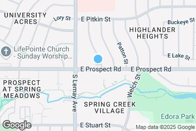 Map image of the property - 1519 Yount St