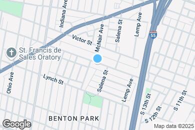 Map image of the property - 2020 Sidney St