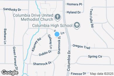 Map image of the property - 2434 Shamrock Dr