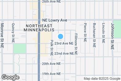 Map image of the property - 1021 23rd Ave NE