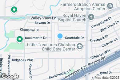 Map image of the property - 3608 Courtdale Dr