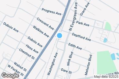 Map image of the property - 110 Edith Ave