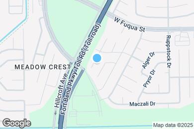 Map image of the property - 15823 Baybriar Dr