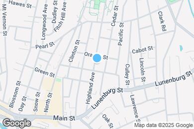 Map image of the property - 115 Highland Ave