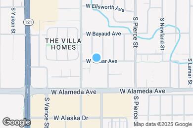 Map image of the property - 7050 W Cedar Ave