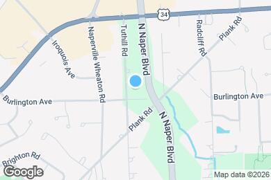 Map image of the property - The Claire at Naperville