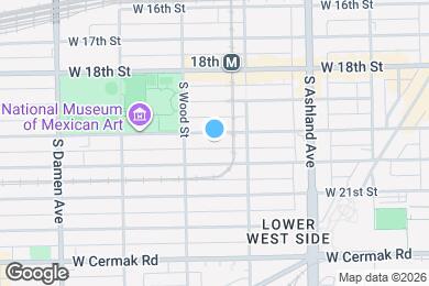 Map image of the property - 1733 W 19th St