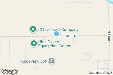 Map image of the property - 3063 E 3400 N