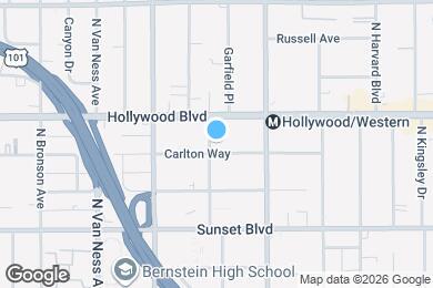 Map image of the property - 5555 Carlton Way