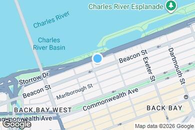 Map image of the property - 392 Beacon St