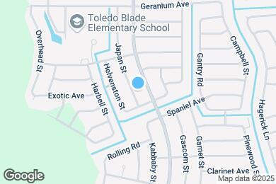 Map image of the property - 1712 Japan St