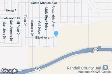 Map image of the property - 8413 Alexandria Ave