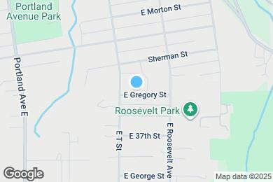 Map image of the property - 2015 E Gregory St