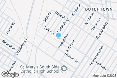 Map image of the property - 3752 Taft Ave