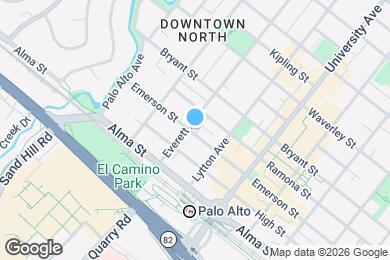 Map image of the property - 202 Everett Ave