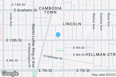Map image of the property - 1155-1159 E 10th St