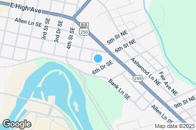 Map image of the property - 132 6th Dr SE