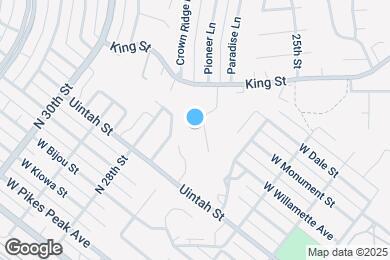 Map image of the property - 450 Mesa Vista Ct