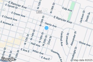 Map image of the property - 607 N 20th St