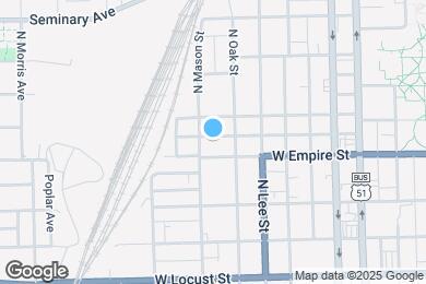 Map image of the property - 610 Scott St