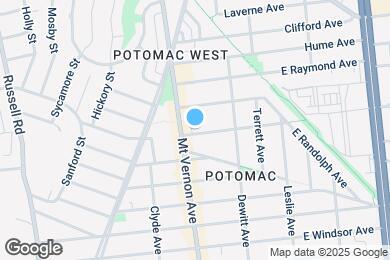 Map image of the property - 104 Stewart Ave