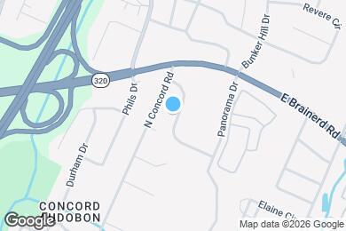 Map image of the property - 1216 King Arthur Rd