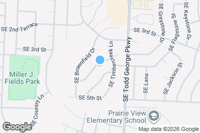 Map image of the property - 1639 SE Boone Trail