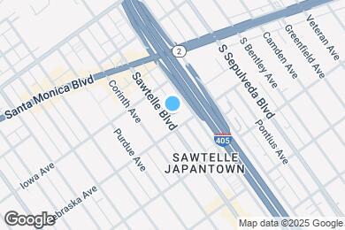 Map image of the property - 1730 Sawtelle Blvd