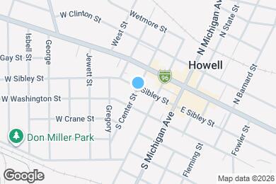 Map image of the property - 203 S Center St