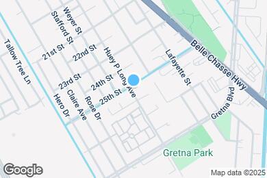 Map image of the property - 2533 Huey P Long Ave