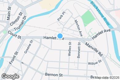 Map image of the property - 71 Hamlet Ave