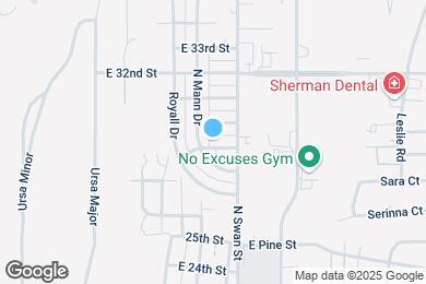 Map image of the property - 516 E 29th St