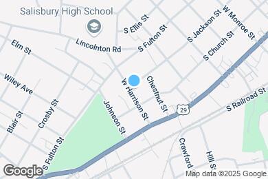 Map image of the property - 927 S Jackson St