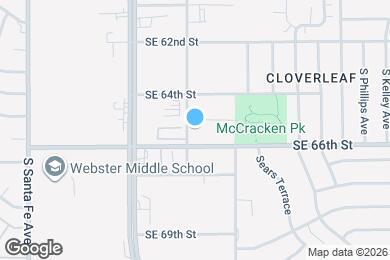 Map image of the property - 6612 S Stiles Ave
