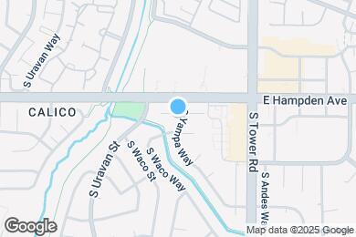 Map image of the property - 18290 E Hampden Pl