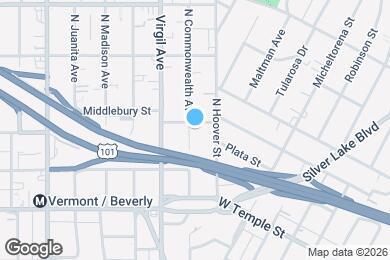 Map image of the property - 446 N Commonwealth Ave