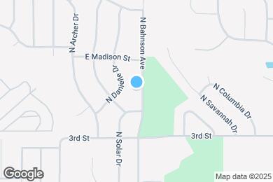 Map image of the property - 911 N Bahnson Ave