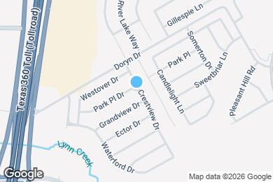 Map image of the property - 2807 Park Pl Dr