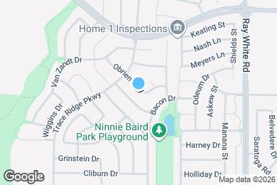 Map image of the property - 4960 Obrien Way