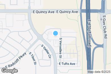 Map image of the property - The Madison and Fillmore at Copperleaf
