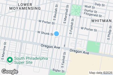 Map image of the property - 2609 S 7th St