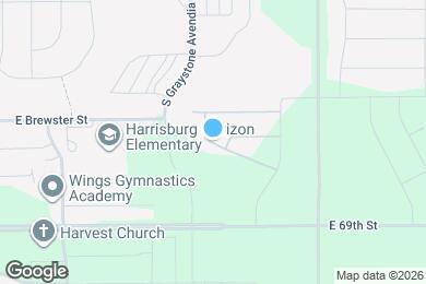 Map image of the property - 5822 S Whisper Creek Pl