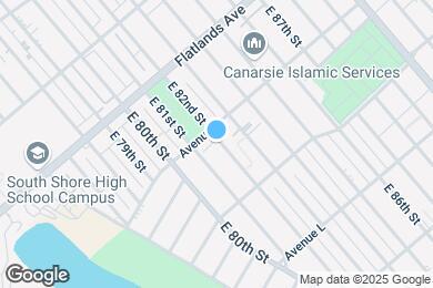 Map image of the property - 1014 E 82nd St