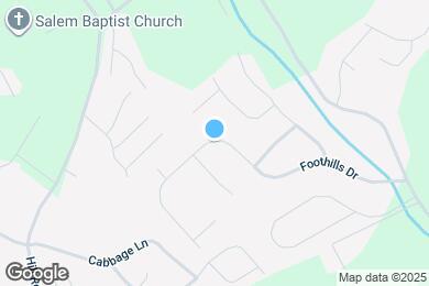 Map image of the property - 4302 Foothills Dr