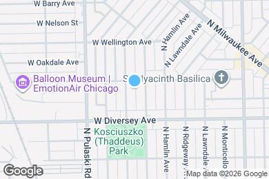 Map image of the property - 2851 N Springfield Ave