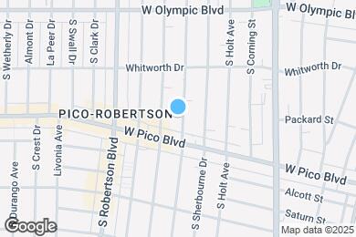 Map image of the property - 1219 S Bedford St