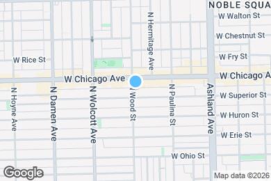 Map image of the property - 745 N Wood St