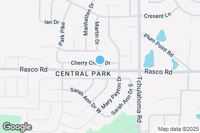 Map image of the property - 1813 Cherry Creek Dr