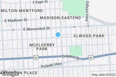 Map image of the property - 535 N Streeper St