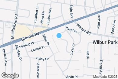 Map image of the property - 9105 Coral Dr